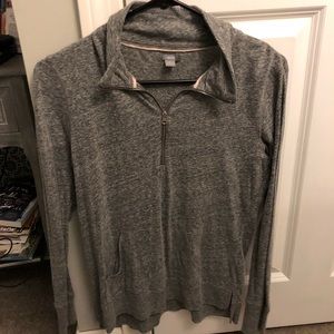 Quarter zip pullover